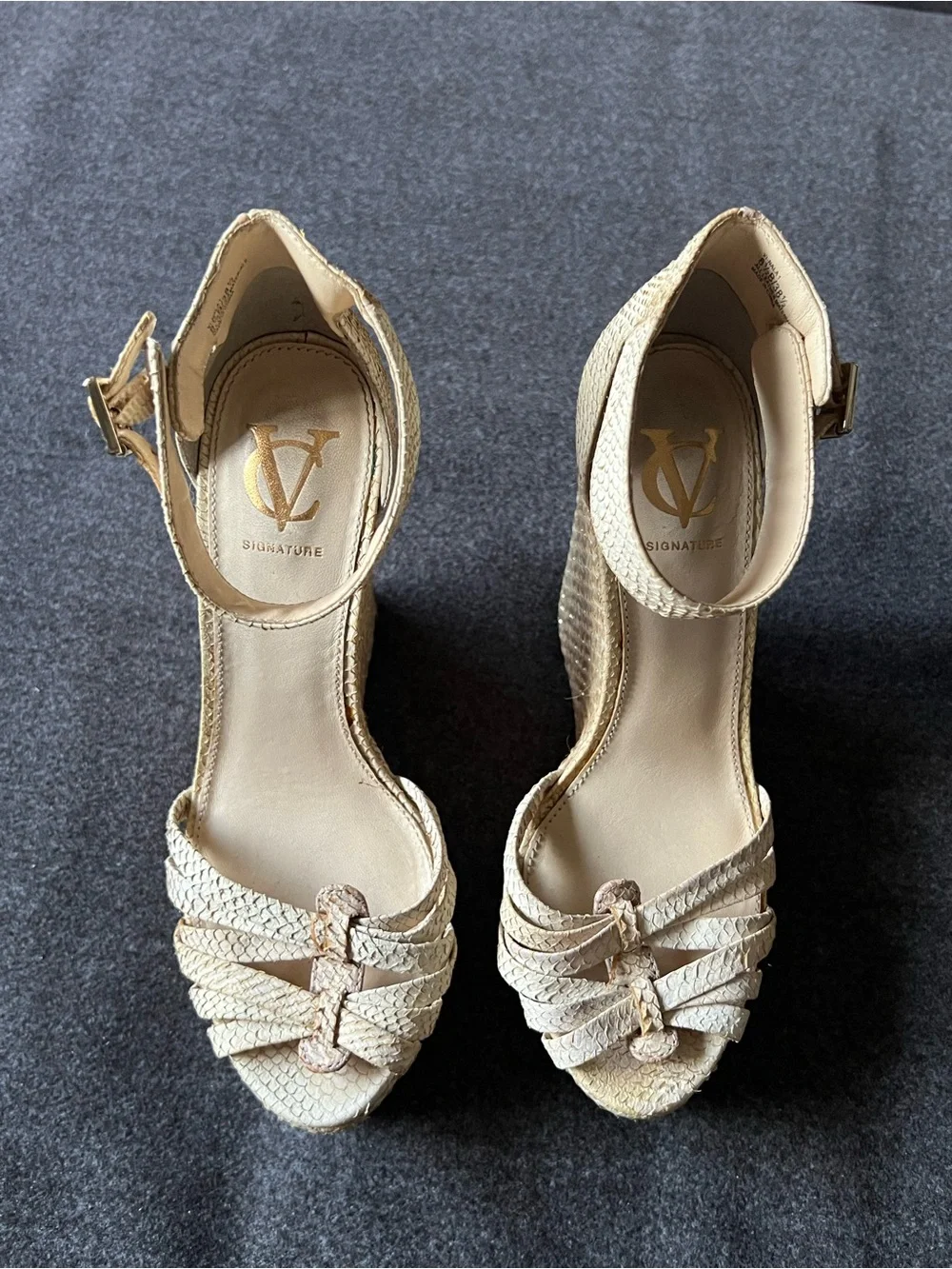 Vince Camuto Signature Platform Wedges